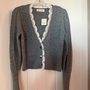 Lace SoftSpun Long Sleeve Cardigan